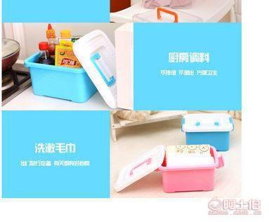 吉利塑料收納箱 多功能儲物解決方案，促銷禮品福利首選